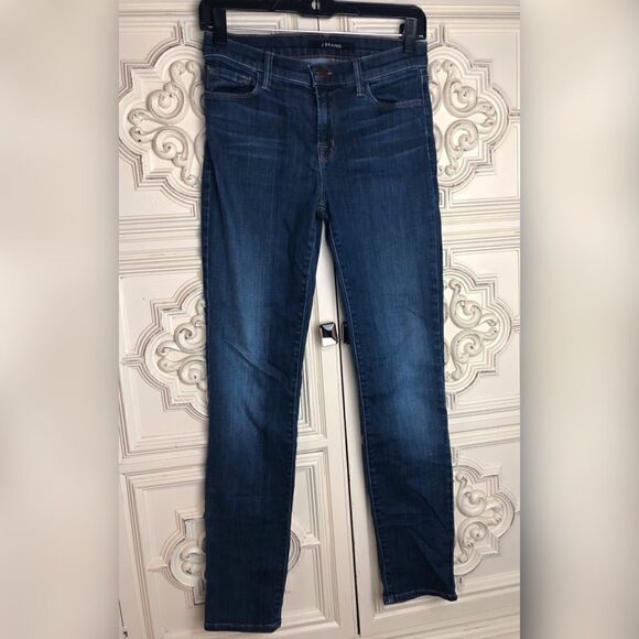 J brand Midrise Skinny Jean in Storm - Picture 6 of 7